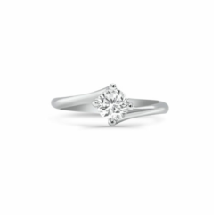 JANE TWIST SOLITAIRE RING