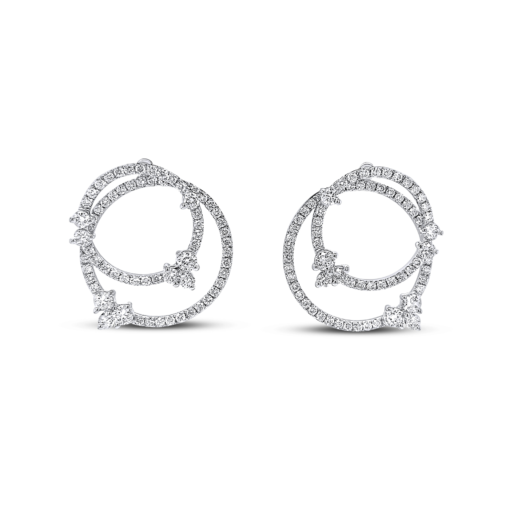 DOUBLE HOOP EARRINGS