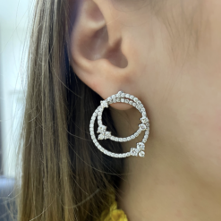 DOUBLE HOOP EARRINGS