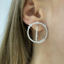 INTERTWINED HOOP EARRINGS