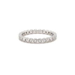 BEZEL SET ETERNITY BAND