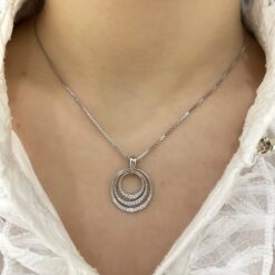 MULTI HOOP NECKLACE