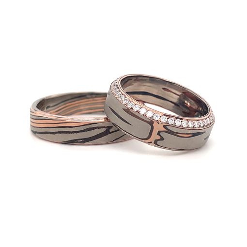 PATTERNED WEDDING RINGS B