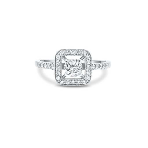 SQUARE DIAMOND RING