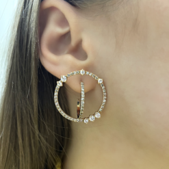 INTERTWINED HOOP EARRINGS