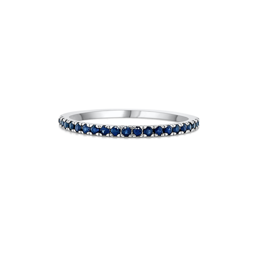 HALF ETERNITY RING - SAPPHIRE