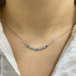 TOPAZ PEAR NECKLACE