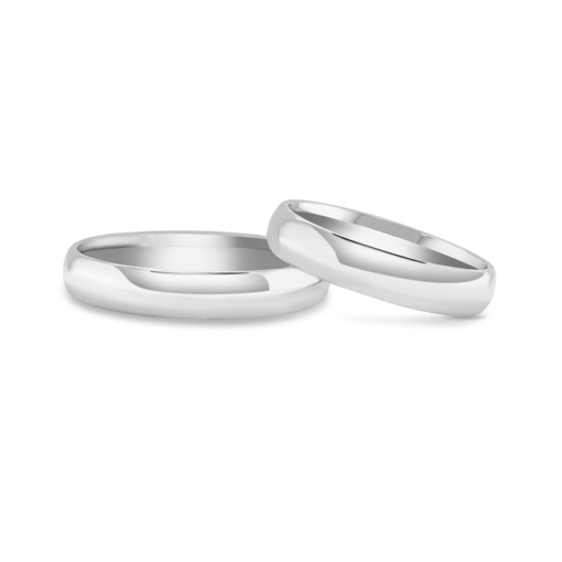 CLASSIC ROUND EDGE WEDDING RING