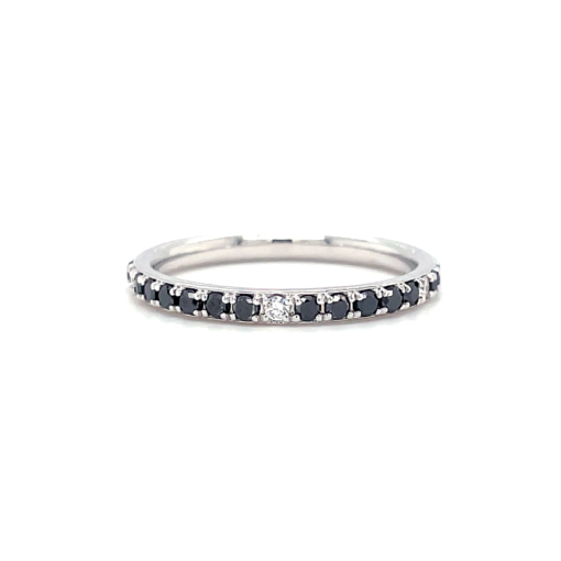 BLACK DIAMOND ETERNITY RING