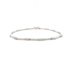 DAINTY BEADED DIAMOND BRACELET