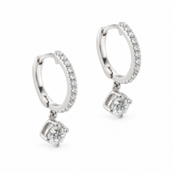 AURA DIAMOND DROP EARRINGS