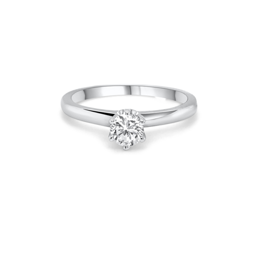 AMORA 6 PRONG SOLITAIRE RING