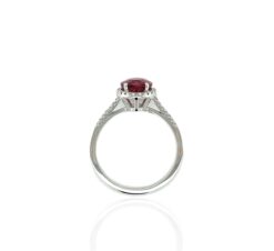 MADELYN OVAL PINK TOURMALINE  RING