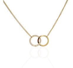 DOUBLE ROUND NECKLACE