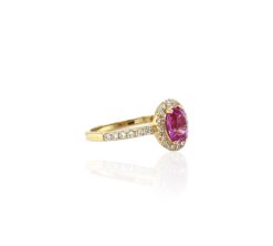 PINK SAPPHIRE RING