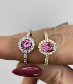 PINK SAPPHIRE RING