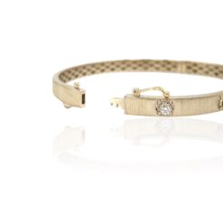 FLORA 5 DIAMONDS BANGLE