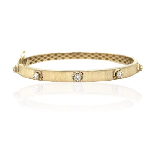 FLORA 5 DIAMONDS BANGLE