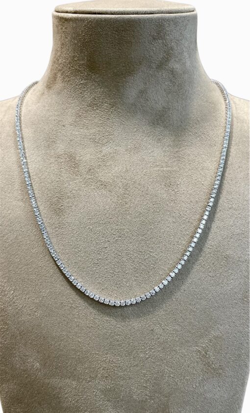 FULL DIAMOND NECKLACE (Lab-Grown)