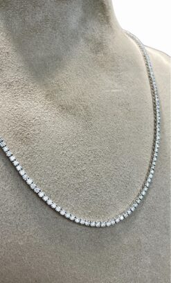 FULL DIAMOND NECKLACE (Lab-Grown)